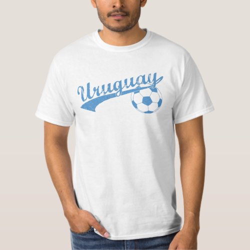 Tee Dog Uruguay Soccer