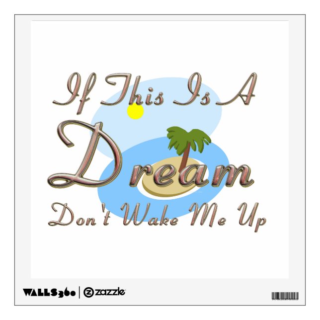 TEE Dream Island Wall Decal (Front)