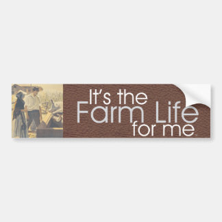 TEE Farm Life Bumper Sticker
