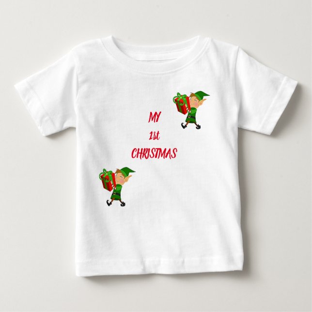 TEE FOR ***BABY'S 1st CHRISTMAS*** (Front)