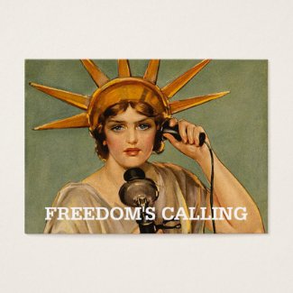 TEE Freedom's Calling Business Card