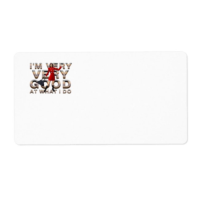 TEE Good Shopper Label (Front)