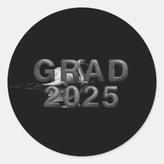 TEE Grad 2025 Classic Round Sticker