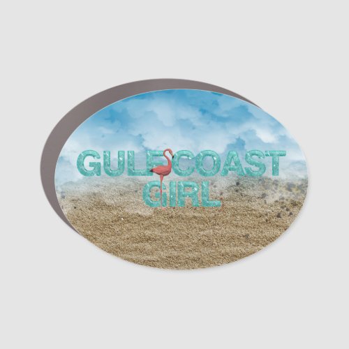 TEE Gulf Coast Girl Car Magnet