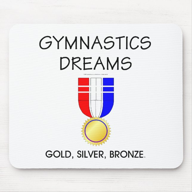 TEE Gymnastics Dreams Mouse Pad (Front)