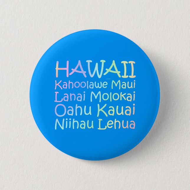 TEE Hawaii Button (Front)