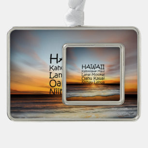 TEE Hawaii Christmas Ornament