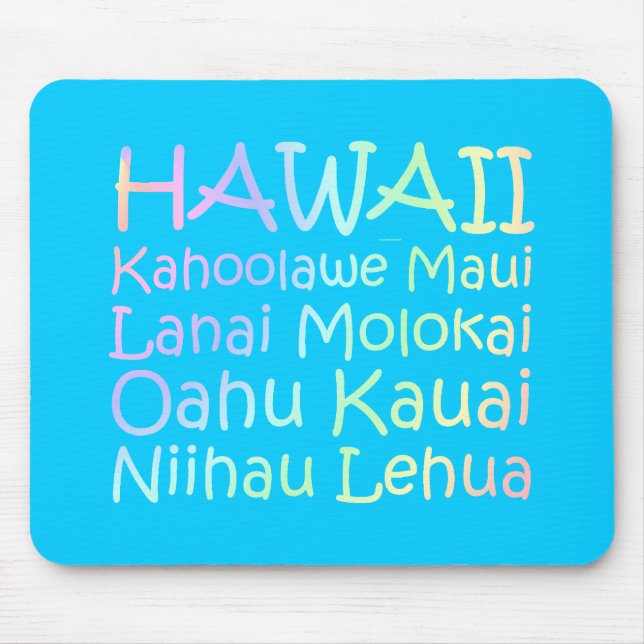 TEE Hawaii Mouse Pad (Front)