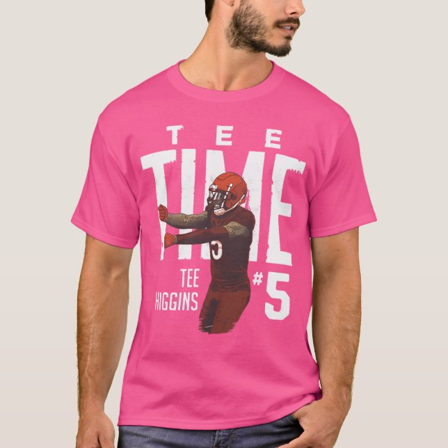 Tee Higgins Cincinnati Tee Time (Front)