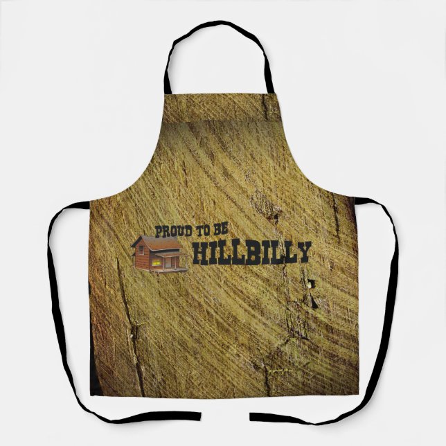 TEE Hillbilly Proud Apron (Front)