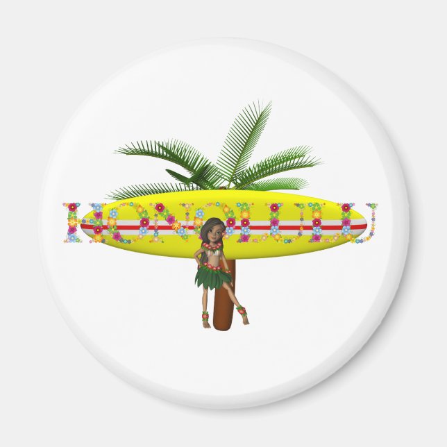 TEE Honolulu Magnet (Front)