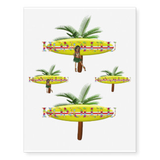 TEE Honolulu Temporary Tattoos