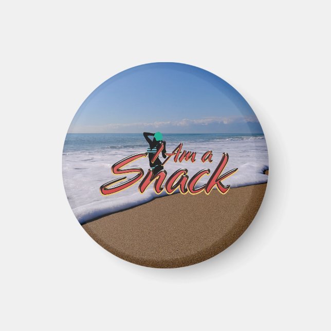 TEE I Am a Snack Magnet (Front)