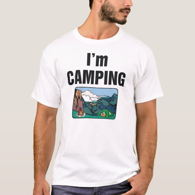 TEE I'm Camping (Front)
