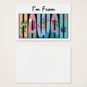 TEE I'm From Hawaii (Front & Back)