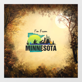 TEE I'm from Minnesota Floor Decals