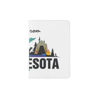 TEE I'm from Minnesota Passport Holder