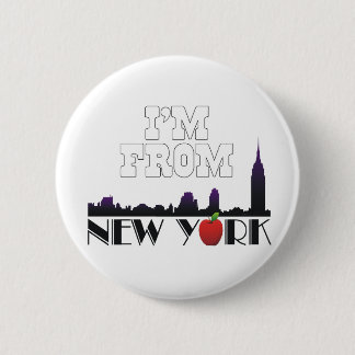 TEE I'm From New York Pinback Button