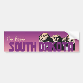 TEE I'm From South Dakota Bumper Sticker