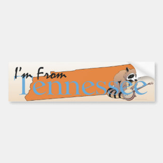 TEE I'm From Tennessee Bumper Sticker