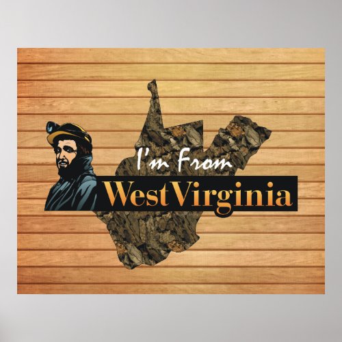 TEE Im From West Virginia Poster