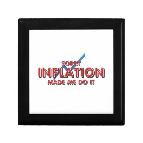 TEE Inflation Humor Jewelry Box