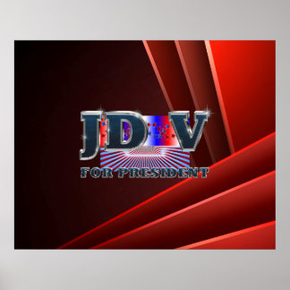TEE JD Vance for President Poster
