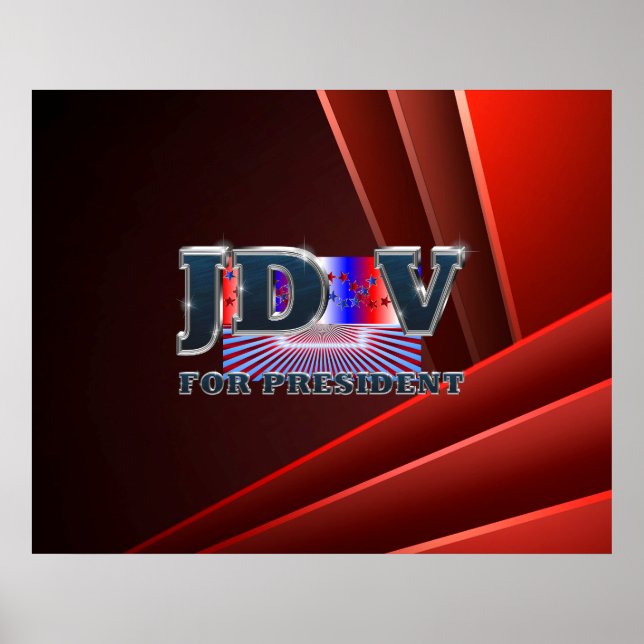 TEE JD Vance for President Poster (Front)