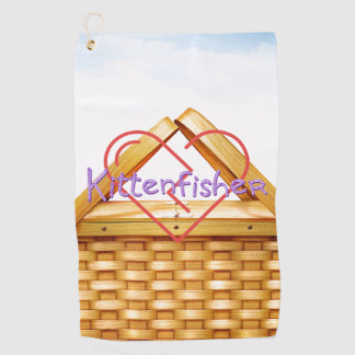 TEE Kittenfisher Golf Towel