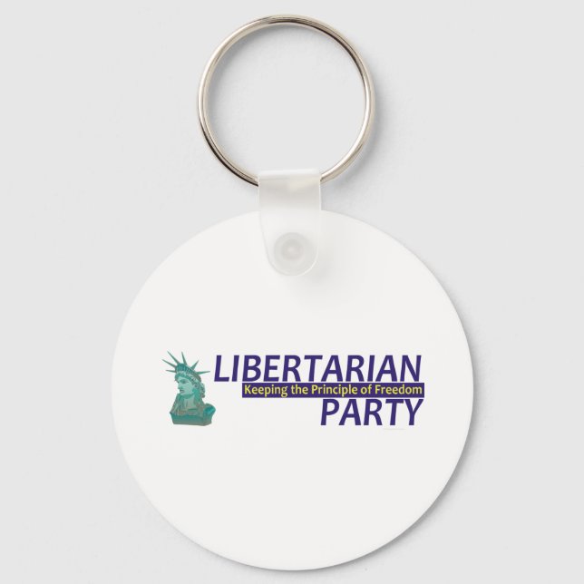 TEE Libertarian Keychain (Front)