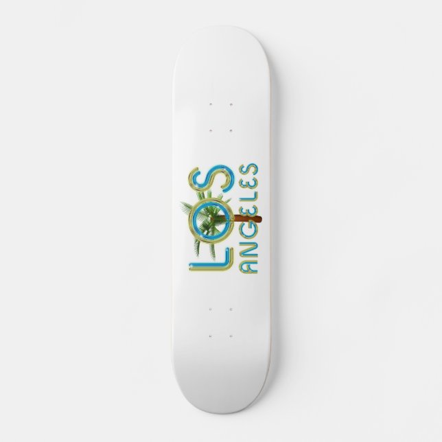 TEE Los Angeles Skateboard Deck (Front)