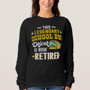 Tee Men Women School Bus Driver Retired