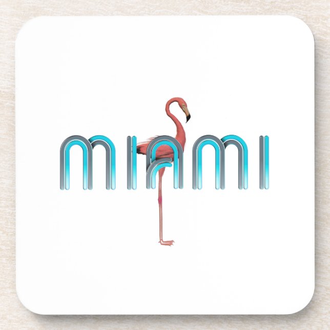 TEE Miami Beverage Coaster (Front)