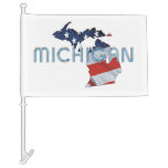 Tee Michigan Patriot Car Flag at Zazzle