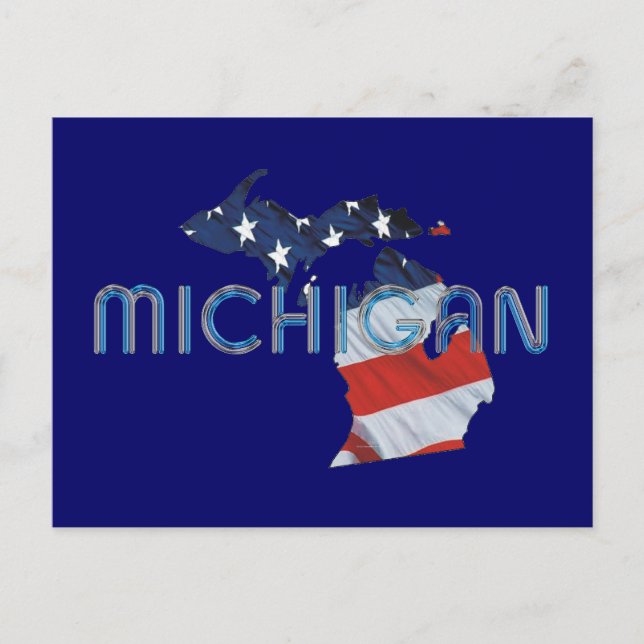 TEE Michigan Patriot Postcard (Front)
