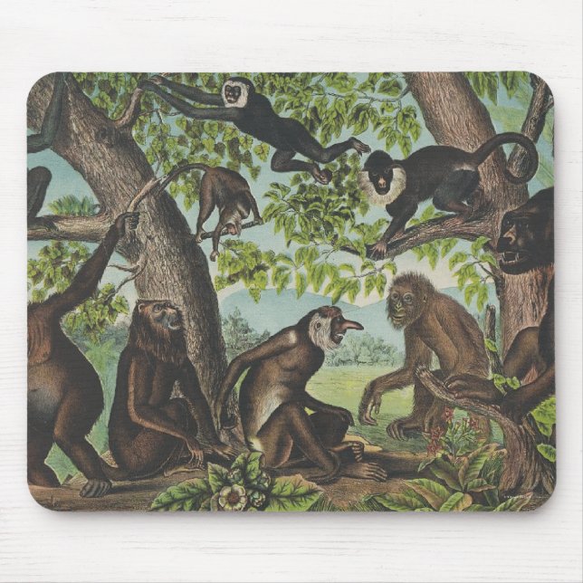 TEE Monkey Mayhem Mouse Pad (Front)