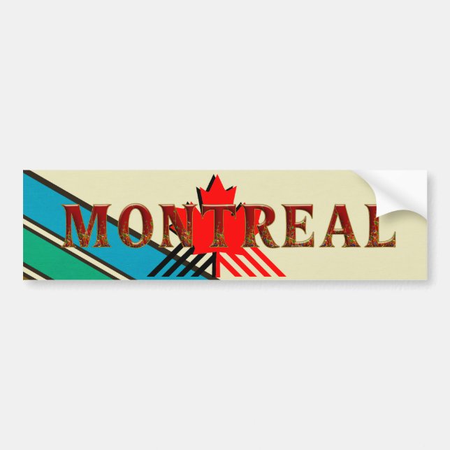 TEE Montreal Bumper Sticker (Front)