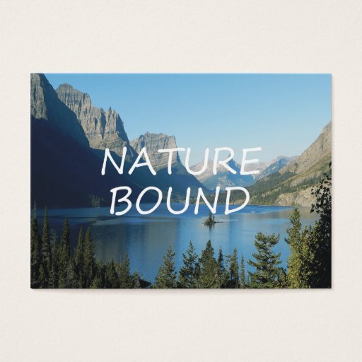 Customizable TEE Nature Bound Business Card