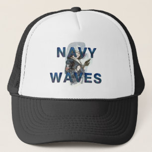 TEE Navy Waves Trucker Hat