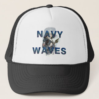 TEE Navy Waves Trucker Hat