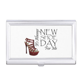 TEE New Shoe Day Business Card Case