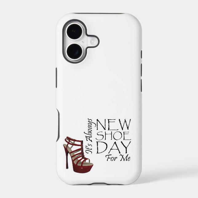 TEE New Shoe Day Iphone Case (Back)
