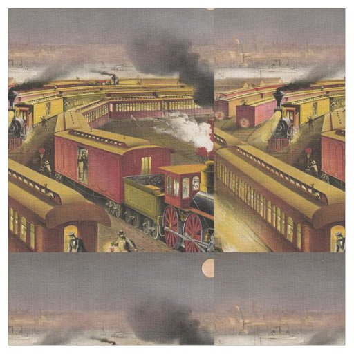 TEE Night Train Fabric