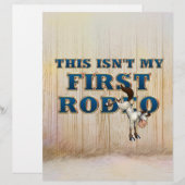 TEE Not My First Rodeo (Front/Back)