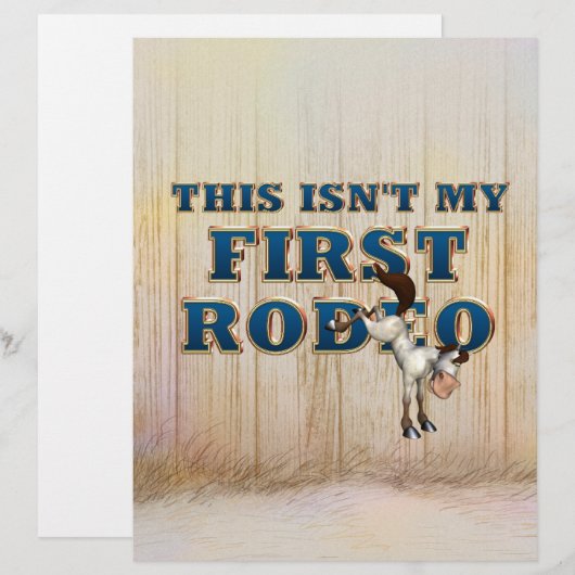 TEE Not My First Rodeo (Front/Back)