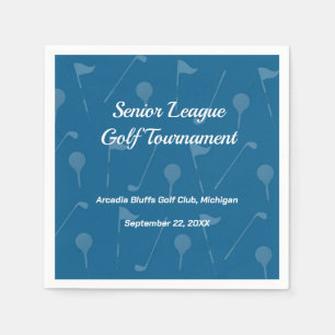 Tee Off in Style - Golf Party Tableware Napkins