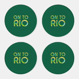 TEE On To Rio Coaster Set