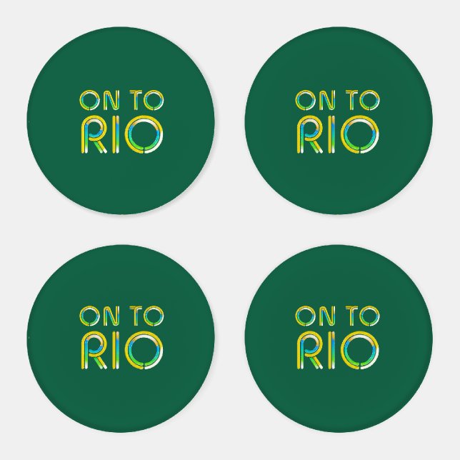 TEE On To Rio Coaster Set (Set)