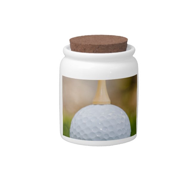 tee on top candy jar (Front)