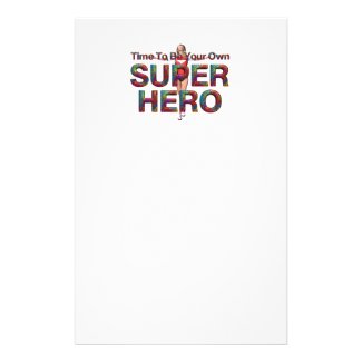 TEE Own Superhero Stationery